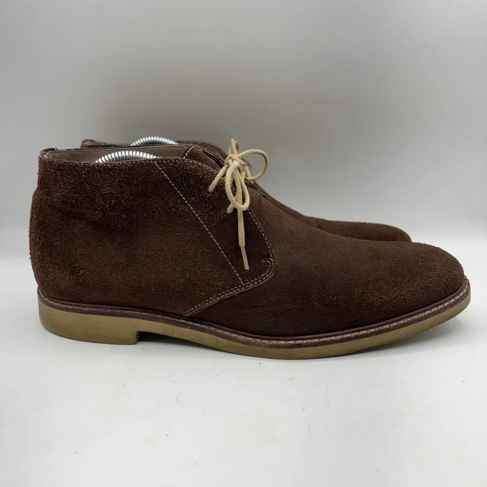 Banana Republic Mens Brown Suede Chukka Desert Boots Size 10.5 M 04/13 25